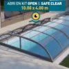 ABRI OPEN & SAFE CLEAR 10 X 4