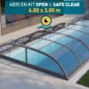 ABRI OPEN & SAFE CLEAR 6 X 3