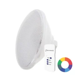 AMPOULE LED COULEUR PAR56 16W ECOPROOF + TELECOMMANDE LEDINPOOL BY SEAMAID