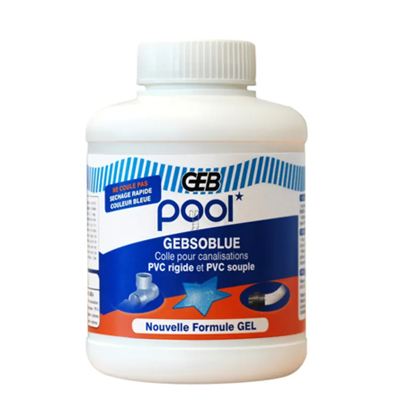 COLLE PVC BLEUE 500ML 1 COLLE PVC BLEUE 500ML