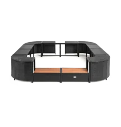 Racer Soldes Boutique -Racer Soldes Boutique entourage rotin noir spa gonflable 188x188cm 1