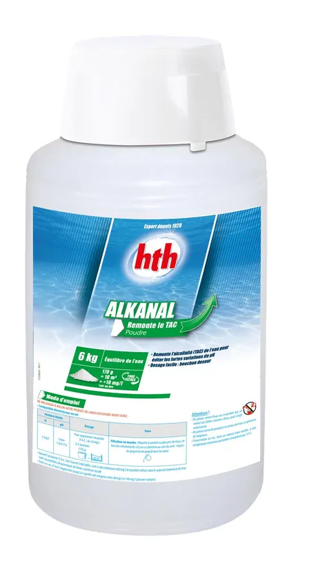 HTH ALKANAL POUDRE 6KG 1 HTH ALKANAL POUDRE 6KG
