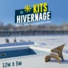 KIT HIVERNAGE PISCINE ENTERREE 12,00x5,00