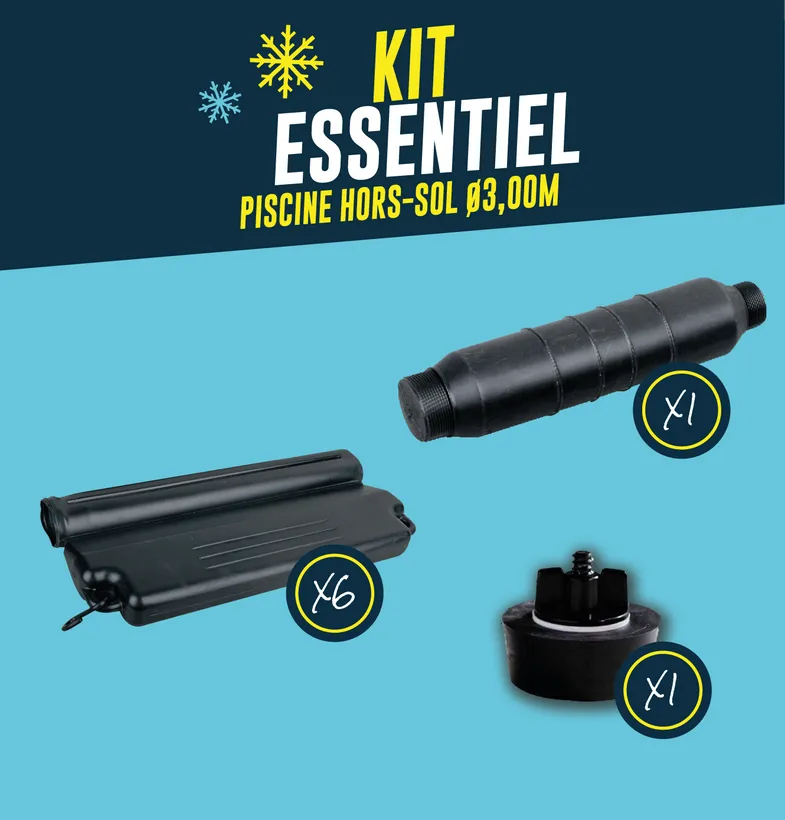 KIT HIVERNAGE PISCINE HORS SOL Ø3,00M 2 KIT HIVERNAGE PISCINE HORS SOL Ø3,00M - Image 2