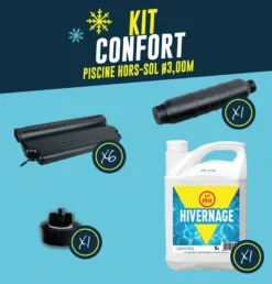 KIT HIVERNAGE PISCINE HORS SOL Ø3,00M 6 KIT HIVERNAGE PISCINE HORS SOL Ø3,00M -Racer Soldes Boutique kit hivernage piscine hors sol 3 00m 2