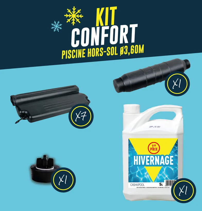 KIT HIVERNAGE PISCINE HORS SOL Ø3,60M 3 KIT HIVERNAGE PISCINE HORS SOL Ø3,60M - Image 3