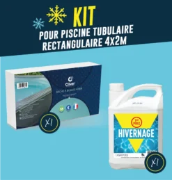 KIT HIVERNAGE TUBULAIRE RECTANGULAIRE 4,00M X 2,00 M