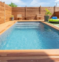 KIT PISCINE ENTERREE CASH BLOC URBAN 6x3 M + ESCALIER -Racer Soldes Boutique kit piscine enterree cash bloc urban 6x3 m escalier 4