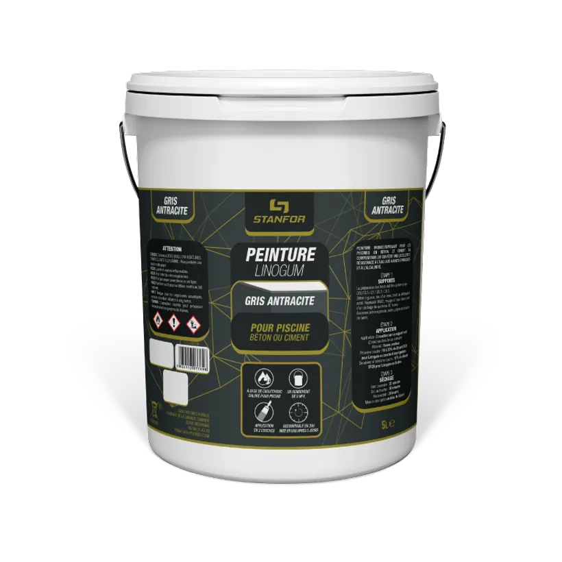 PEINTURE LINOGUM ANTHRACITE 5L 1 PEINTURE LINOGUM ANTHRACITE 5L