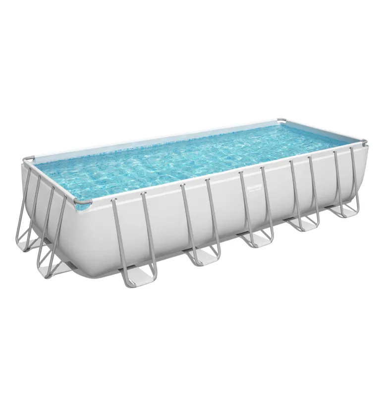 PISCINE BESTWAY POWER STEEL RECTANGULAIRE 6,40 X2,74 X1,32 + GROUPE DE FILTRATION 1 PISCINE BESTWAY POWER STEEL RECTANGULAIRE 6,40 X2,74 X1,32 + GROUPE DE FILTRATION