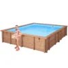 PISCINE BOIS MANHATTAN 4.24x3.29 H0.84
