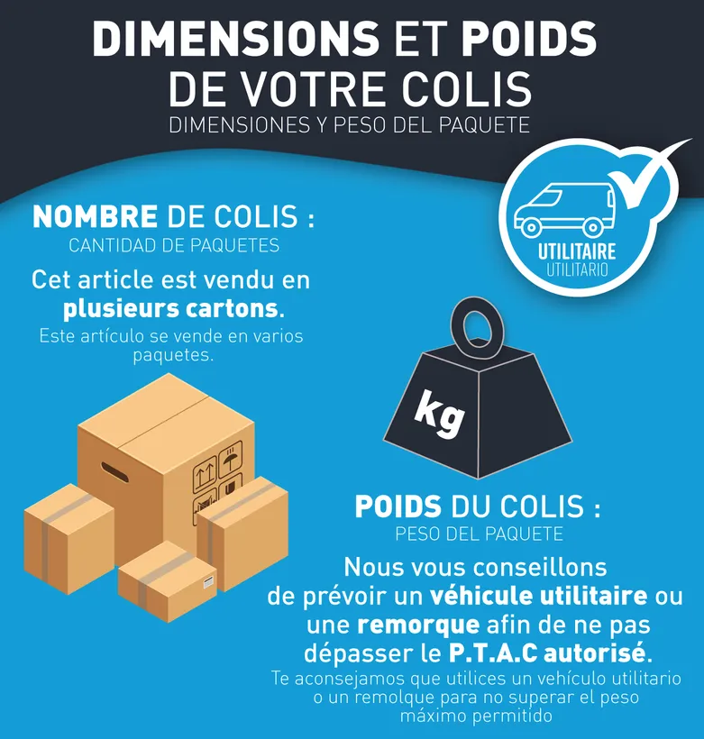 PISCINE BOIS NEBRASKA 7.11x4.00 H 1.38 LUXE 2 PISCINE BOIS NEBRASKA 7.11x4.00 H 1.38 LUXE - Image 2