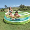 Intex PISCINE GONFLABLE VERTE ET BLEUE RONDE 203cm