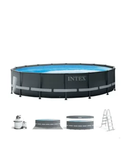 PISCINE INTEX ULTRA XTR RONDE 4,88x1,22 + FILTRE A SABLE 4 M3/H -Racer Soldes Boutique piscine intex ultra xtr ronde 4 88x1 22 filtre a sable 4 m3 h 2