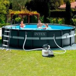 PISCINE INTEX ULTRA XTR RONDE 5,49x1,32 + FILTRE A SABLE 6M3/H -Racer Soldes Boutique piscine intex ultra xtr ronde 5 49x1 32 filtre a sable 6m3 h 3