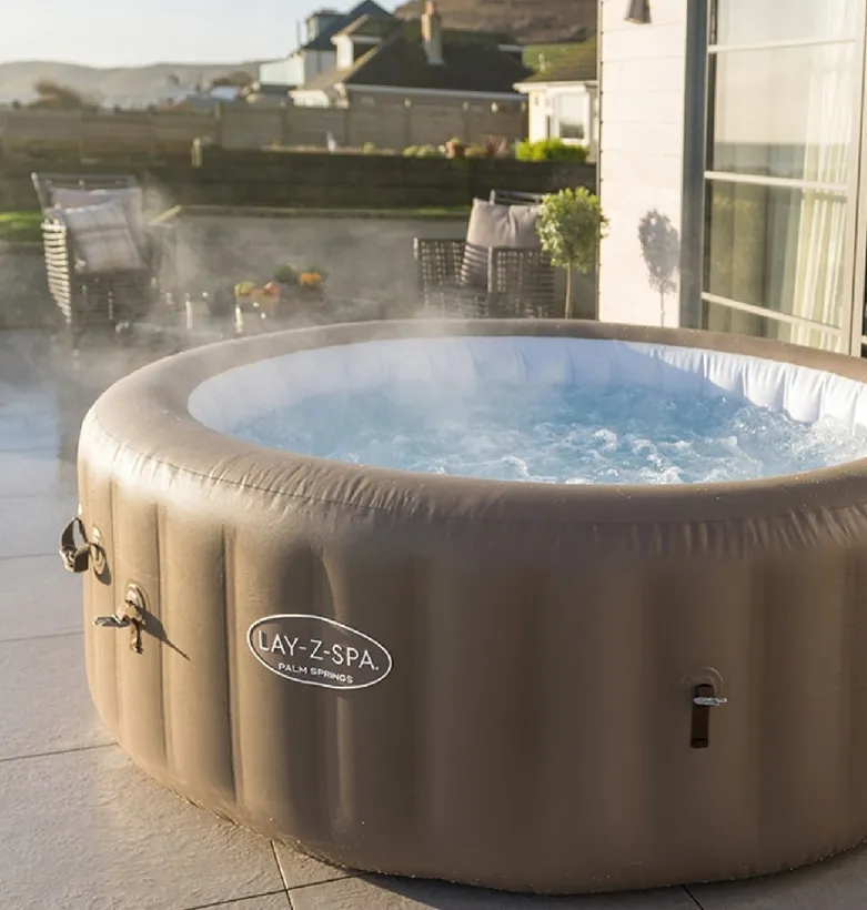 SPA GONFLABLE BESTWAY LAY-Z-SPA PALM SPRINGS AIRJET 4-6 Pers 6 SPA GONFLABLE BESTWAY LAY-Z-SPA PALM SPRINGS AIRJET 4-6 Pers - Image 6