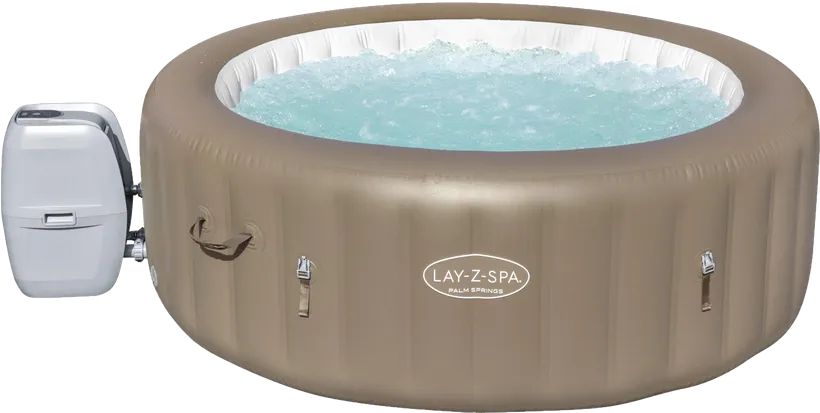 SPA GONFLABLE BESTWAY LAY-Z-SPA PALM SPRINGS AIRJET 4-6 Pers 1 SPA GONFLABLE BESTWAY LAY-Z-SPA PALM SPRINGS AIRJET 4-6 Pers