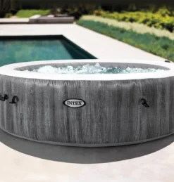 SPA GONFLABLE INTEX PURESPA BALTIK 6pl. GRIS -Racer Soldes Boutique spa gonflable intex purespa baltik 6pl gris 4
