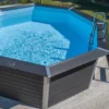 STRUCTURE PISCINE COMPOSITE OPERA 4.00 H1.20M + LINER
